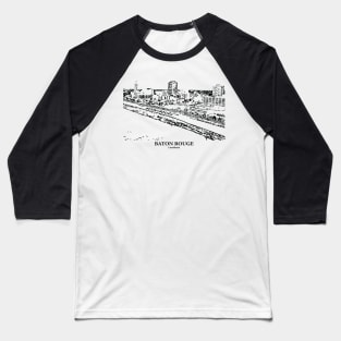 Baton Rouge - Louisiana Baseball T-Shirt